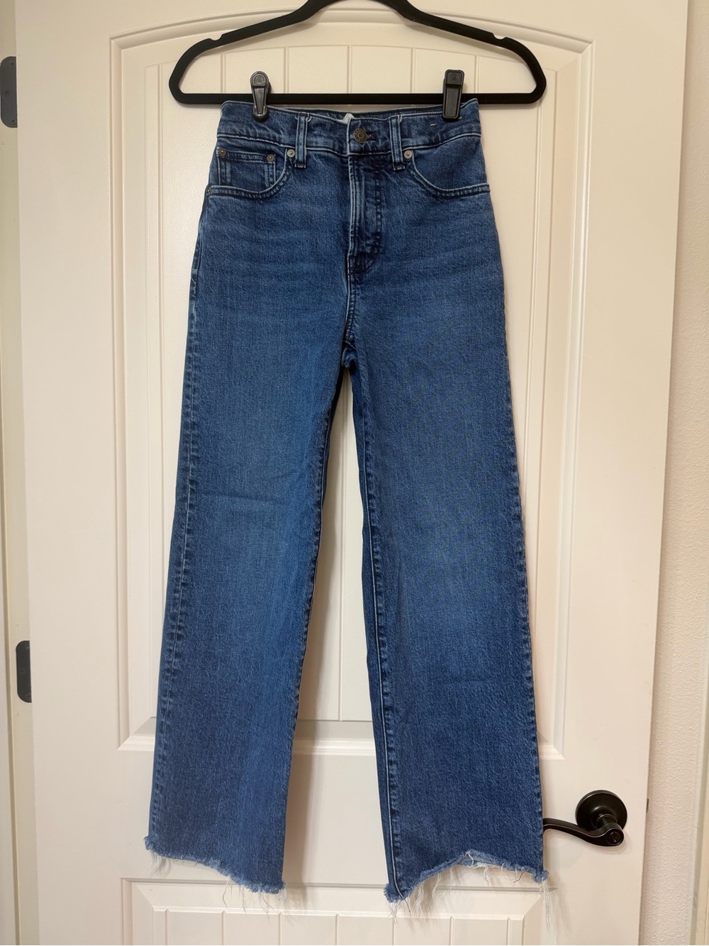 MADEWELL, The Perfect Vintage Wide Leg Jean. Size,24